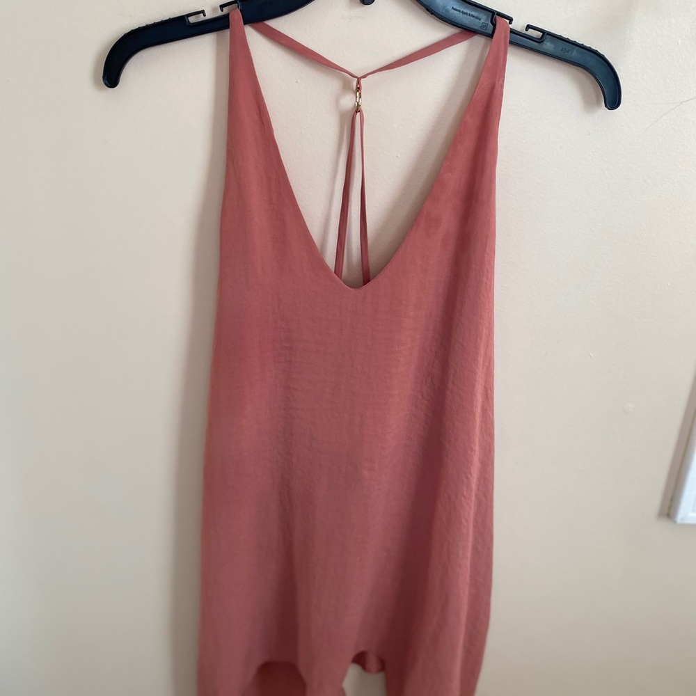 Peachy Pink Flow Blouse